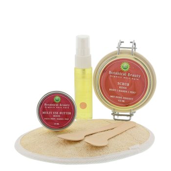 Natuurlijk Mooi Body-Hands-Feet Pakket Roos - Botanical Beauty